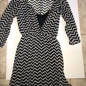 Mid-thigh length dress